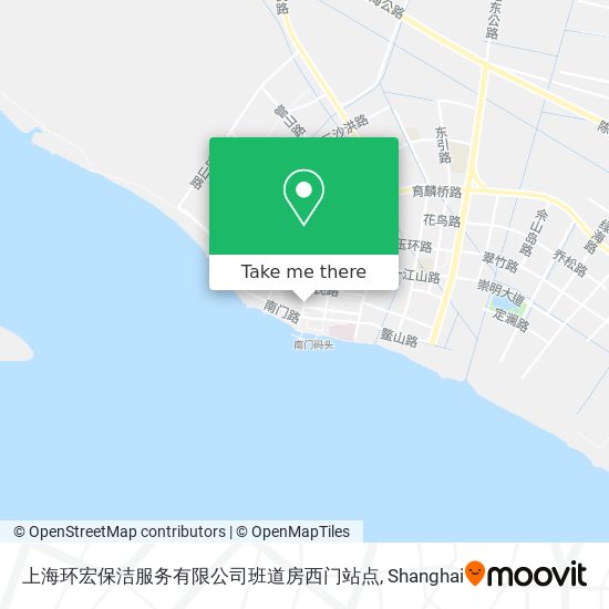 上海环宏保洁服务有限公司班道房西门站点 map