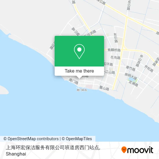 上海环宏保洁服务有限公司班道房西门站点 map