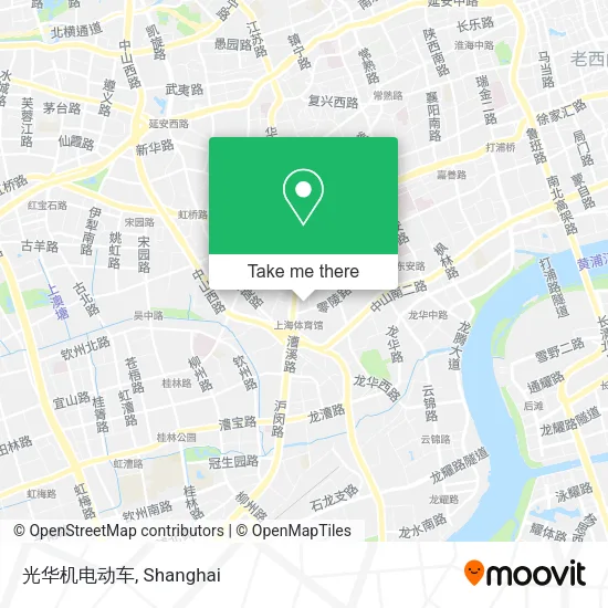 光华机电动车 map