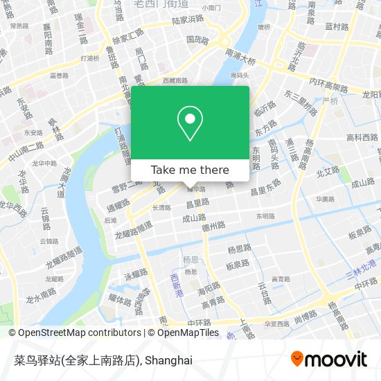 菜鸟驿站(全家上南路店) map