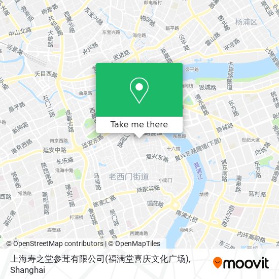 上海寿之堂参茸有限公司(福满堂喜庆文化广场) map