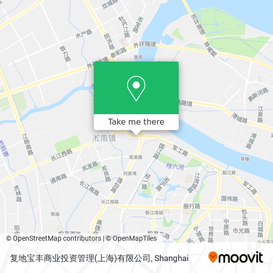 复地宝丰商业投资管理(上海)有限公司 map