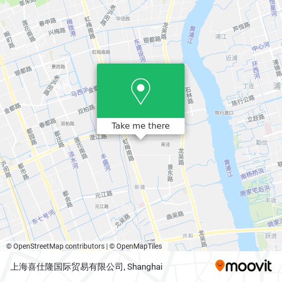 上海喜仕隆国际贸易有限公司 map