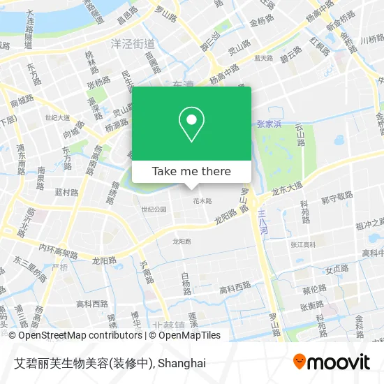 艾碧丽芙生物美容(装修中) map