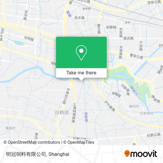 明冠饲料有限公司 map