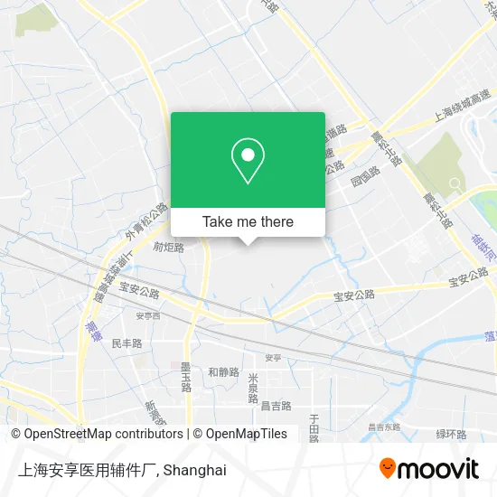 上海安享医用辅件厂 map