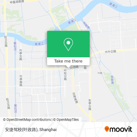 安捷驾校(叶政路) map