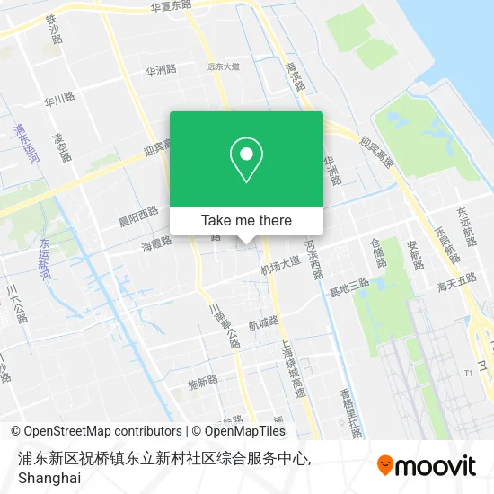 浦东新区祝桥镇东立新村社区综合服务中心 map