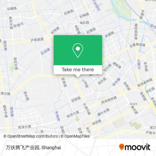 万状腾飞产业园 map