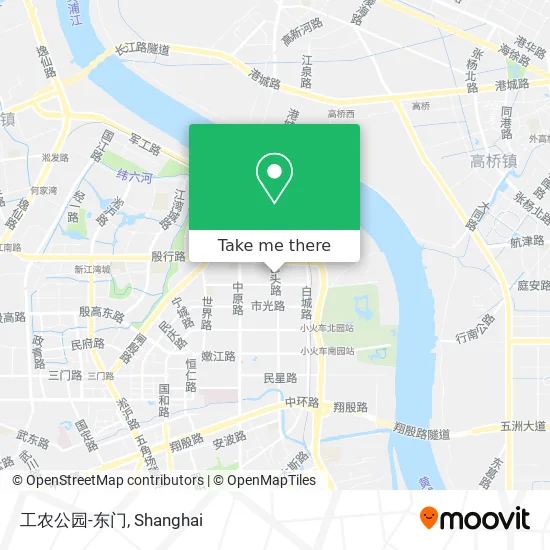 工农公园-东门 map