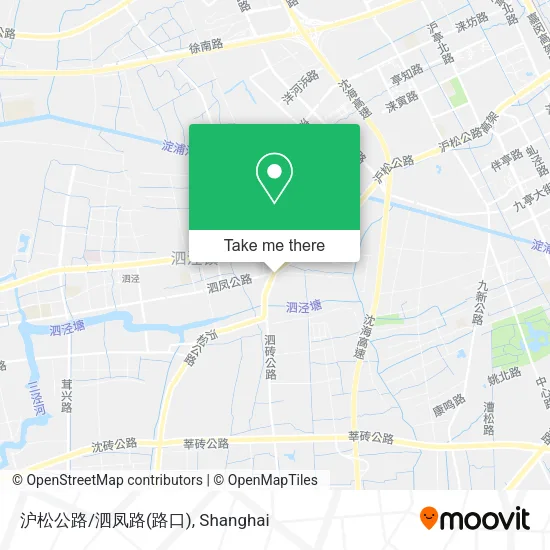 沪松公路/泗凤路(路口) map