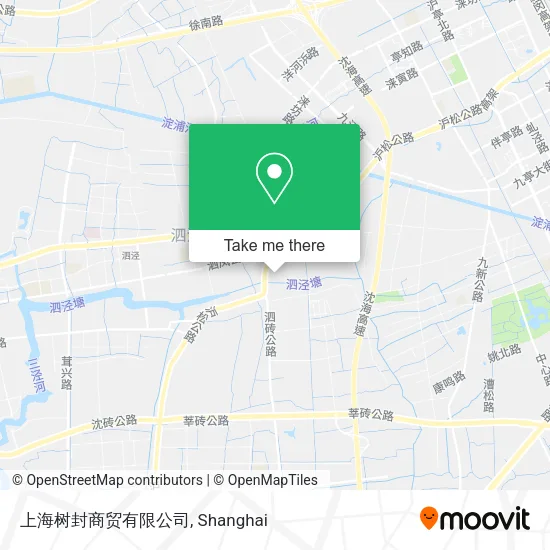 上海树封商贸有限公司 map