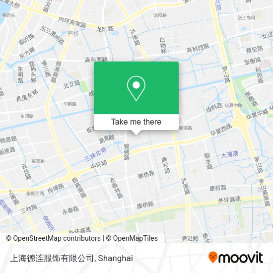 上海德连服饰有限公司 map