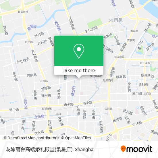 花嫁丽舍高端婚礼殿堂(繁星店) map