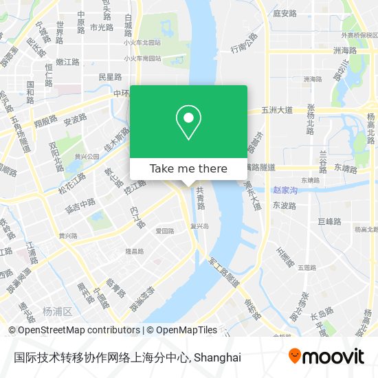国际技术转移协作网络上海分中心 map