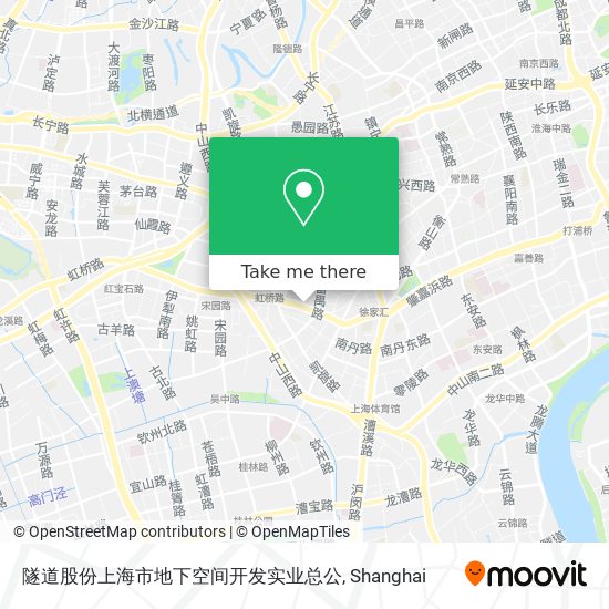 隧道股份上海市地下空间开发实业总公 map