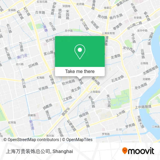 上海万贵装饰总公司 map