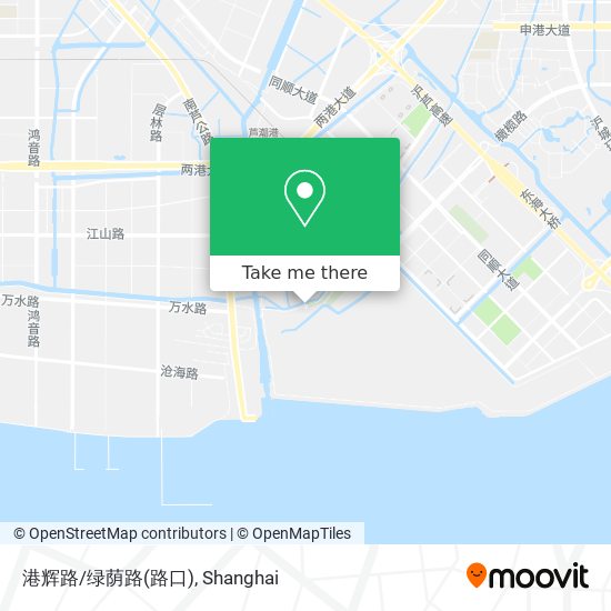 港辉路/绿荫路(路口) map