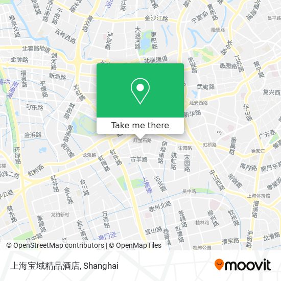 上海宝域精品酒店 map
