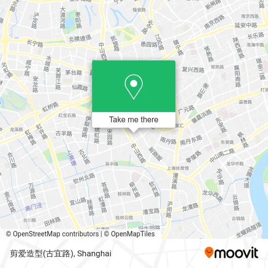 剪爱造型(古宜路) map