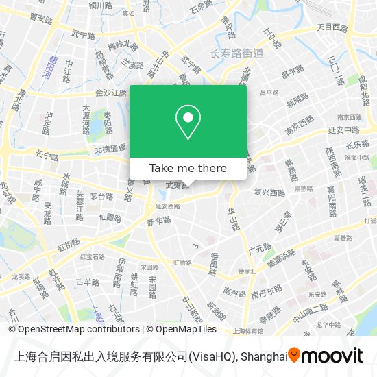 上海合启因私出入境服务有限公司(VisaHQ) map