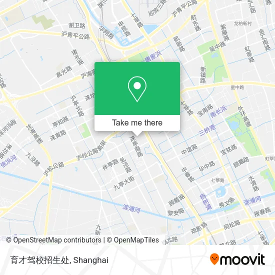 育才驾校招生处 map