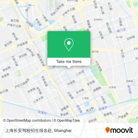 上海长安驾校招生报名处 map