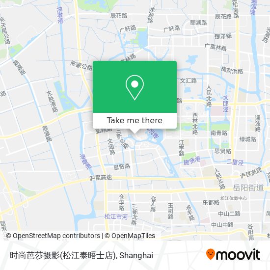 时尚芭莎摄影(松江泰晤士店) map