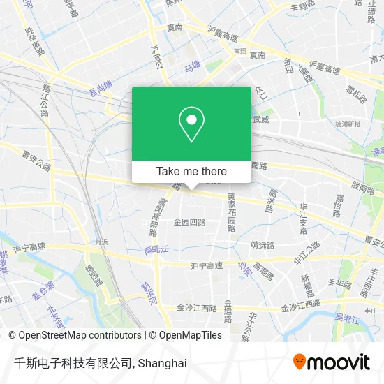 千斯电子科技有限公司 map