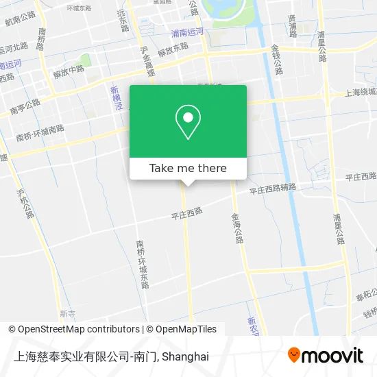 上海慈奉实业有限公司-南门 map