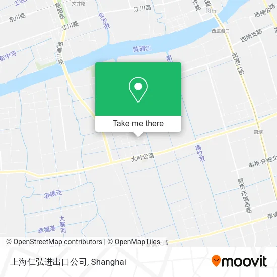 上海仁弘进出口公司 map