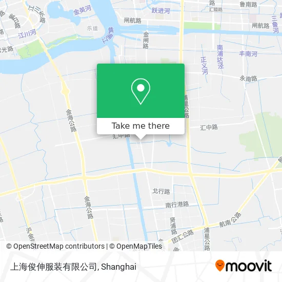 上海俊伸服装有限公司 map