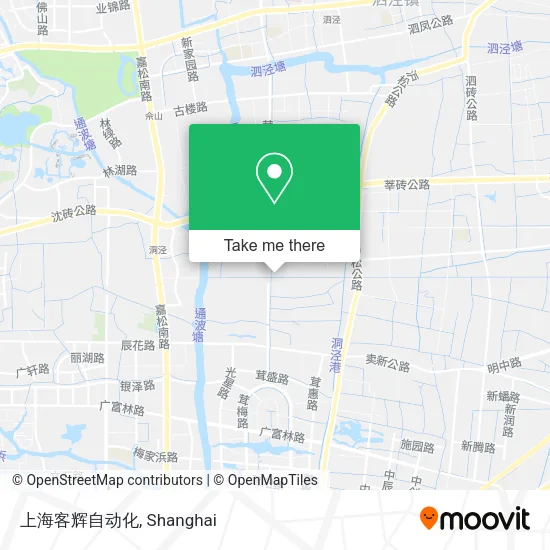 上海客辉自动化 map