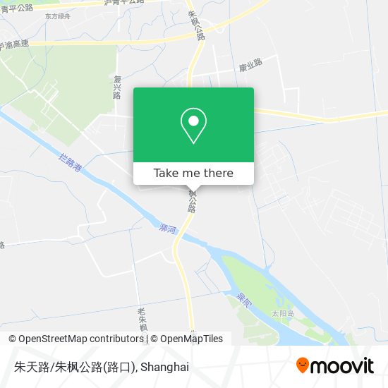 朱天路/朱枫公路(路口) map