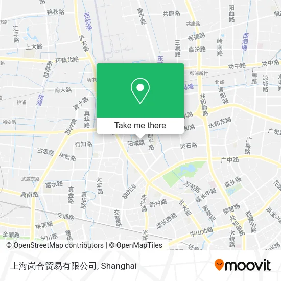 上海岗合贸易有限公司 map