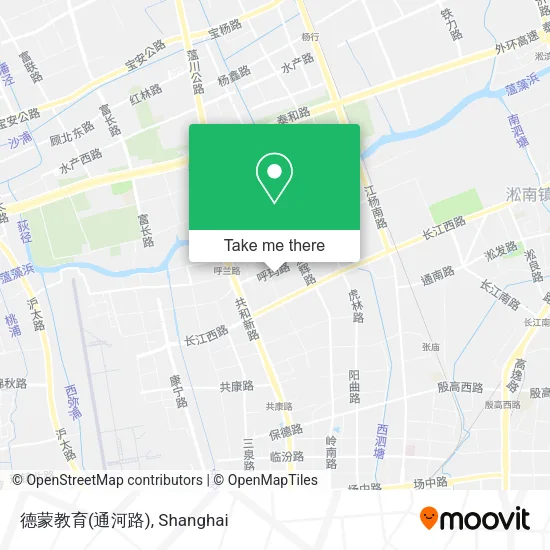 德蒙教育(通河路) map