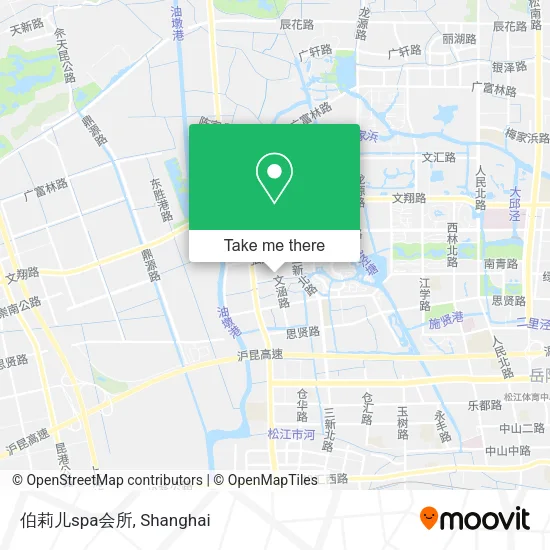 伯莉儿spa会所 map