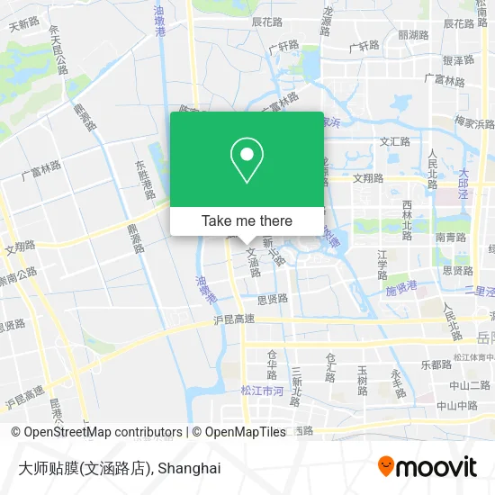 大师贴膜(文涵路店) map