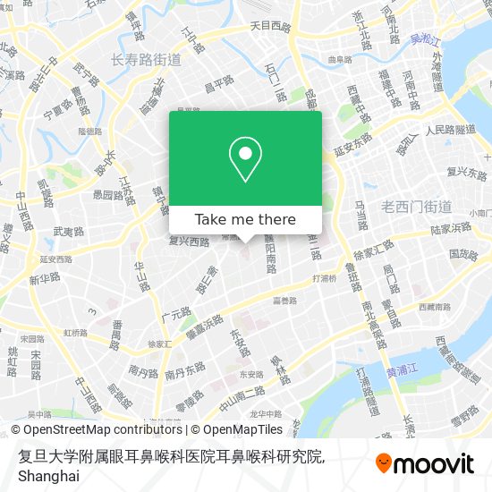 复旦大学附属眼耳鼻喉科医院耳鼻喉科研究院 map