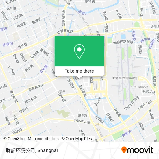 腾韶环境公司 map