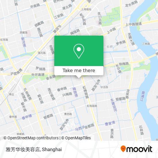 雅芳华妆美容店 map