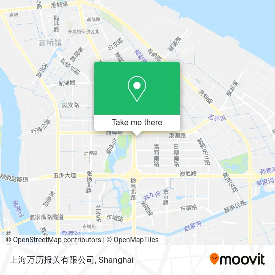 上海万历报关有限公司 map