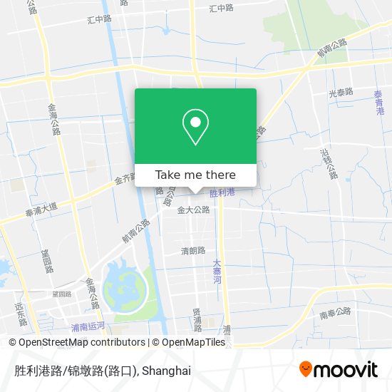 胜利港路/锦墩路(路口) map