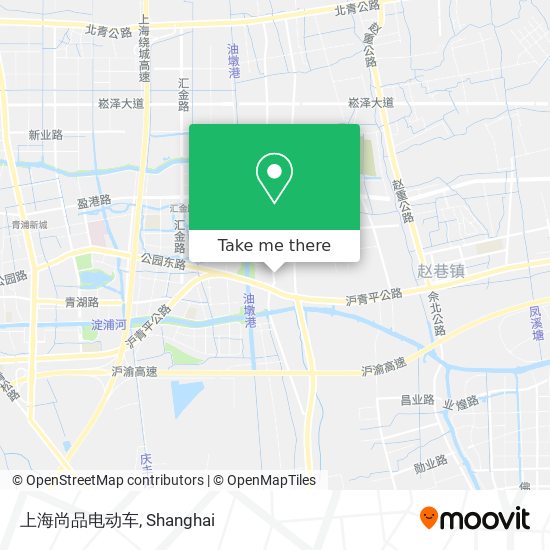 上海尚品电动车 map