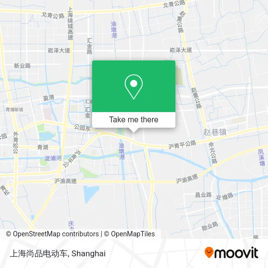 上海尚品电动车 map
