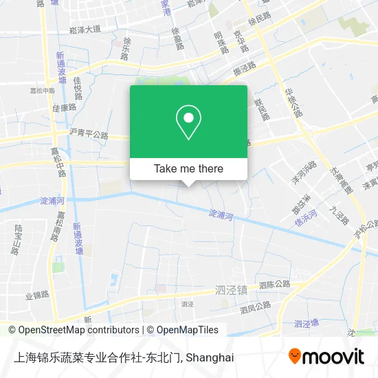 上海锦乐蔬菜专业合作社-东北门 map
