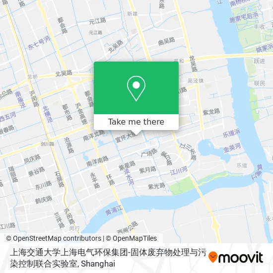 上海交通大学上海电气环保集团-固体废弃物处理与污染控制联合实验室 map