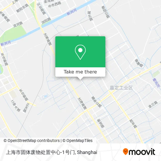 上海市固体废物处置中心-1号门 map