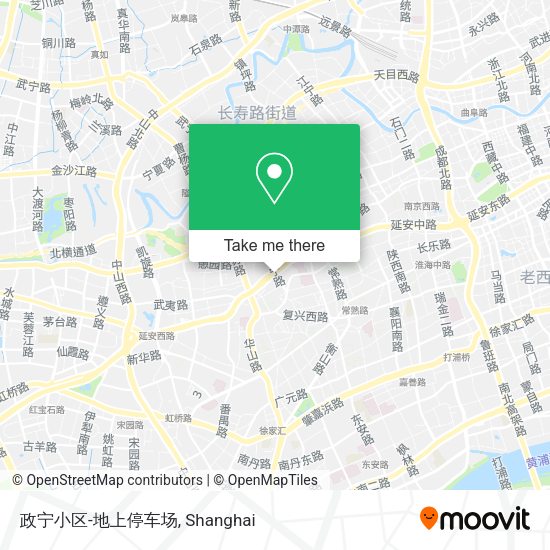 政宁小区-地上停车场 map
