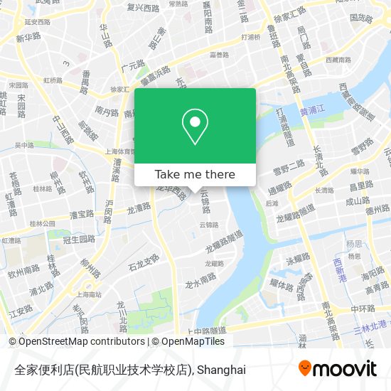 全家便利店(民航职业技术学校店) map